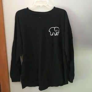 Ivory Ella Black Oversized Long Sleeve